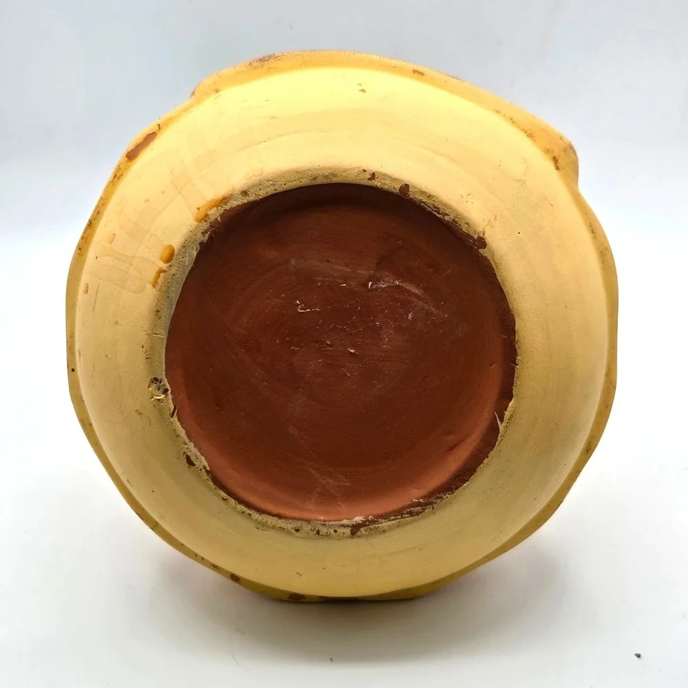 Handmade terracotta clay
